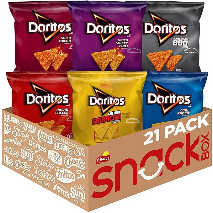 Doritos Flavored Tortilla Chips Variety Pack (Pack of 21) | Amazon (US)
