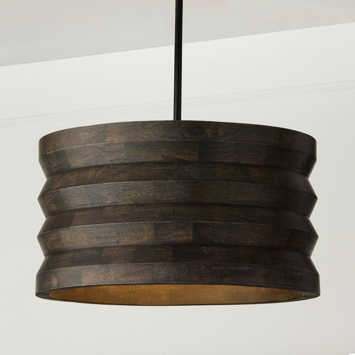 Harvinder Chandelier - Drum | Shades of Light