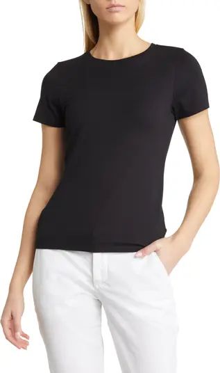 Nordstrom Pima Cotton Blend Crewneck T-Shirt | Nordstrom | Nordstrom