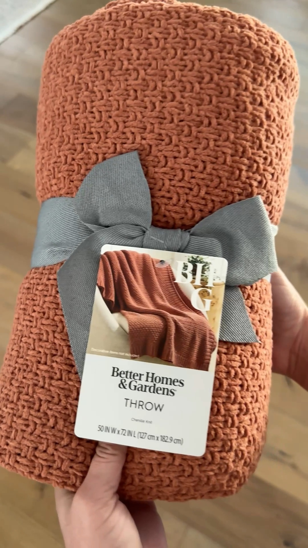 Rust chenille throw blanket. Fall throw blanket  

#LTKHome #LTKSeasonal