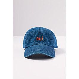 Oui Denim Baseball Hat | Evereve