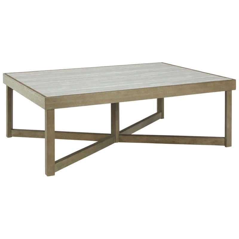 Petroskey Cross Legs Coffee Table | Wayfair North America