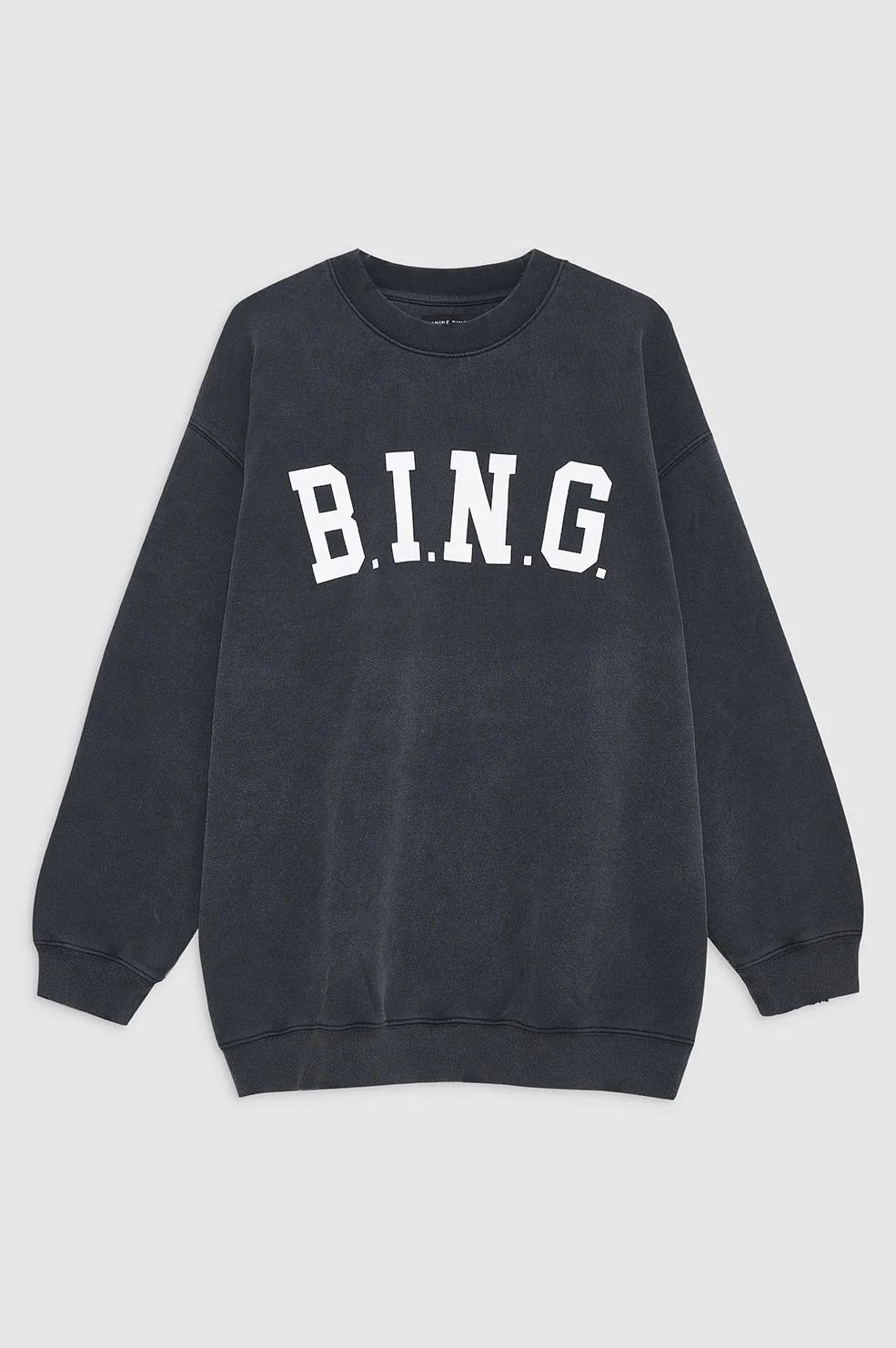 Tyler Sweatshirt Bing - Washed Black | Anine Bing