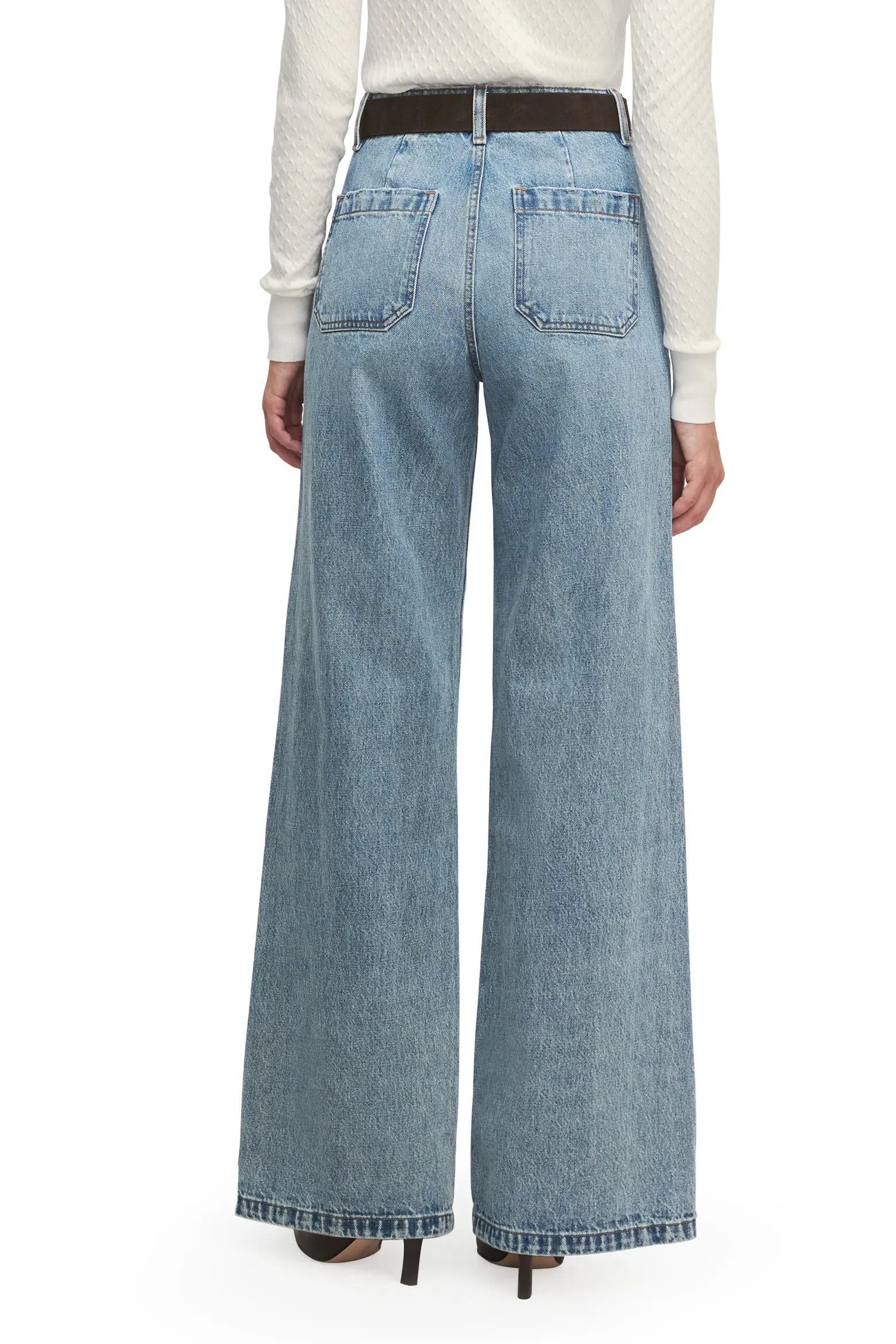 Favorite Daughter The Mischa Super High Waist Wide Leg Jeans (Women) | Nordstrom | Nordstrom