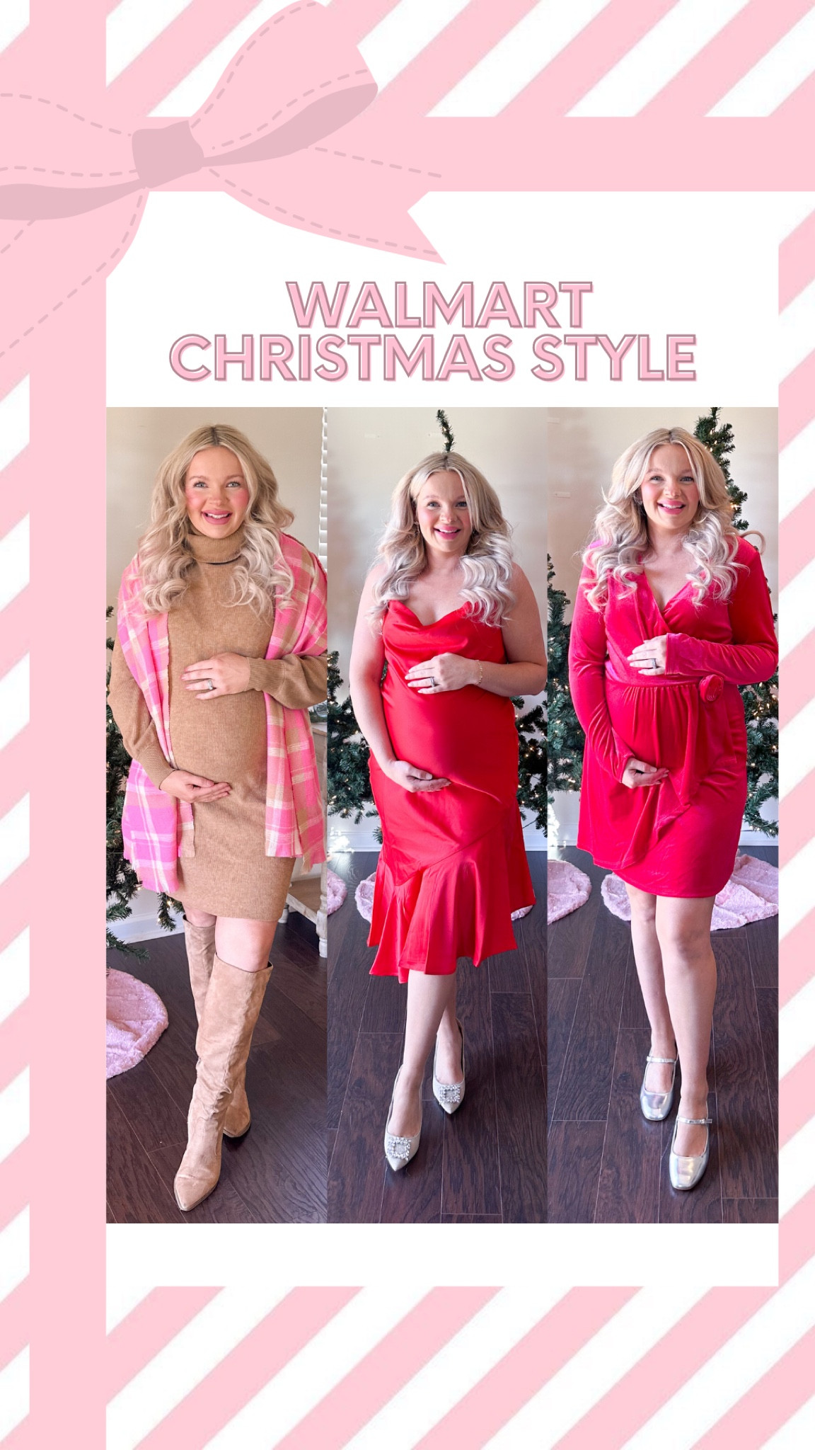 Walmart Christmas style 🎅🏻😍🫶🏻

Walmart Christmas dress Walmart holiday dress Walmart satin dress Walmart velvet dress 

#LTKU #LTKCyberWeek #LTKSeasonal