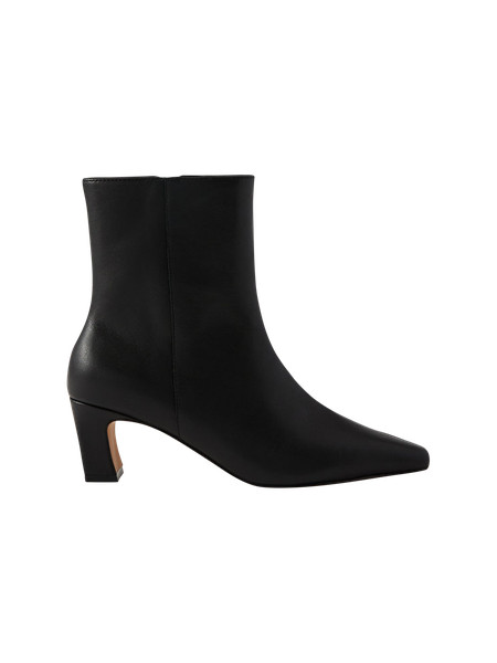 Leather Skinny Heel Bootie | Ann Taylor
