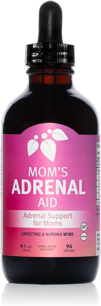 Mountain Meadow Herbs Mom's Adrenal Aid - 4oz - Adrenal Support - Manage Adrenal Health Daily for... | Amazon (US)