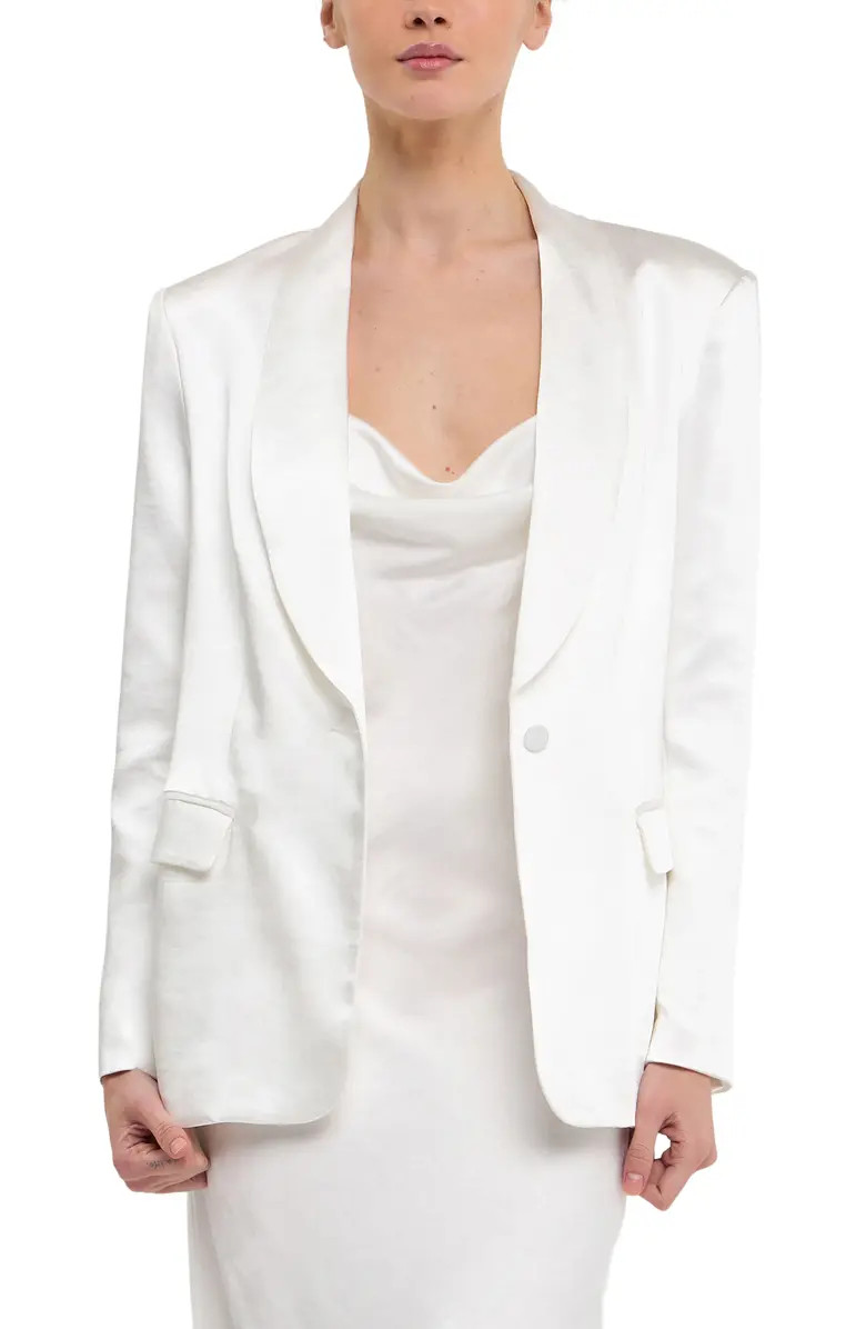 Endless Rose The Satin Blazer | Nordstrom | Nordstrom