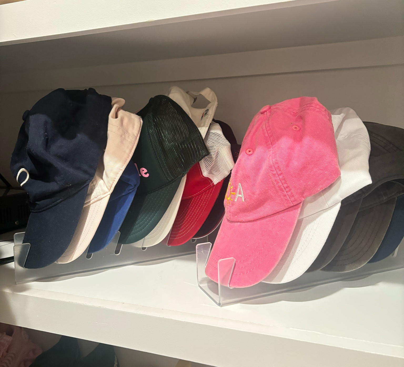 Hat organization for the closet! This is perfect for keeping all of your hats, organized, and in perfect condition.


Organization tips, hat, organization, home organization

#LTKFindsUnder50 #LTKStyleTip #LTKHome