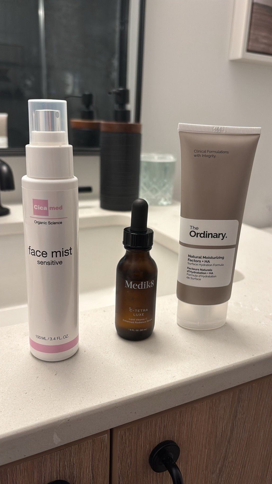 My easy AM line up (plus SPF but today is an inside day!) 

#LTKOver40 #LTKFindsUnder50