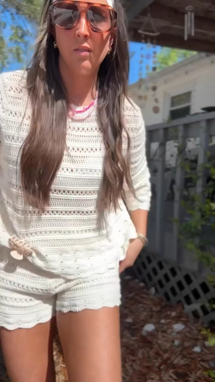 Had full intentions of doing outfits for beach days and dinners, but God said slow down girl and take your time! 

So here’s my cutie beach day fit from Saturday! 

Reply SHOP for all details! 

Set @target 
Necklace @logantay 
Sunnies/headband @amazonfashion 
Shoes @havaianas.us 

#ootd #beachoutfit target fashion, over thirty style, spring fashion