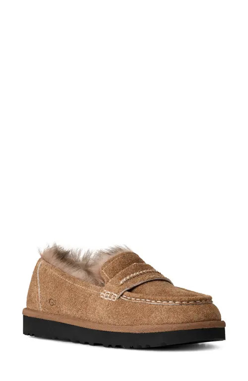 UGG(r) Ellis Wool Loafer in Chestnut at Nordstrom, Size 5 | Nordstrom