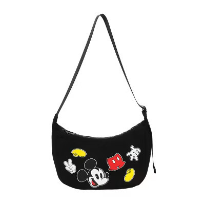 Disney Mickey Mouse Parts Crescent Women's Handbag | Target