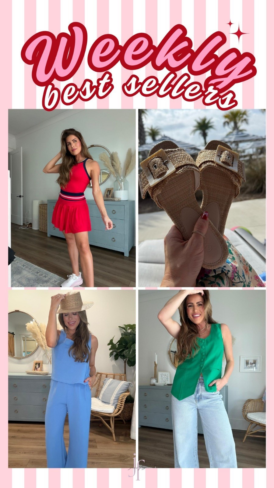 Weekly best sellers, summer sandals, tennis outfit, athleisure style, amazon finds, gym outfit, amazon activewear, beach vacation, jess fay 

#LTKPetite
