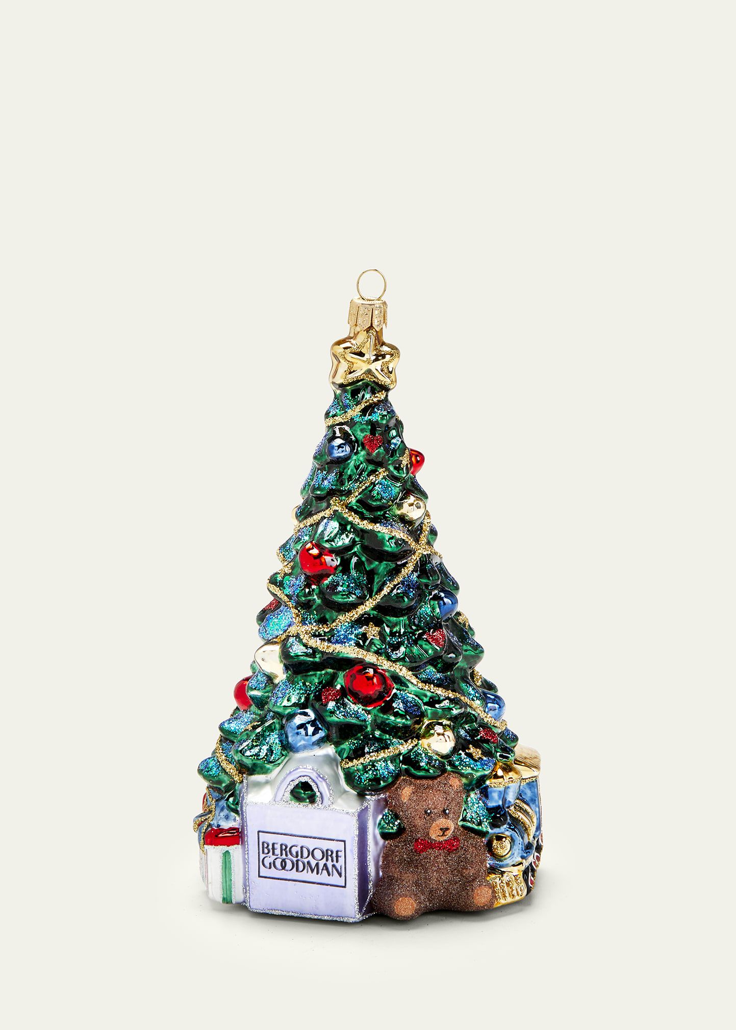 Glassware Art Studio Bergdorf Goodman Traditional Christmas Tree Ornament | Bergdorf Goodman