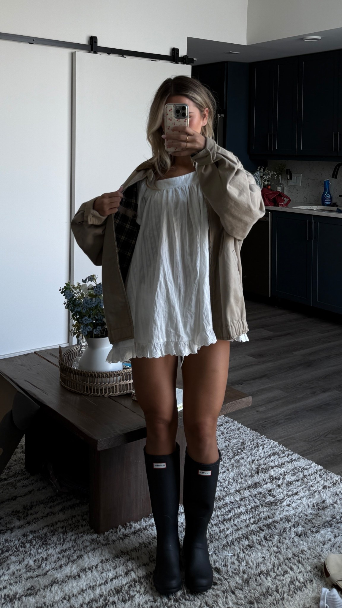 jacket is Ralph Lauren polo bomber jacket! Can find on Depop 