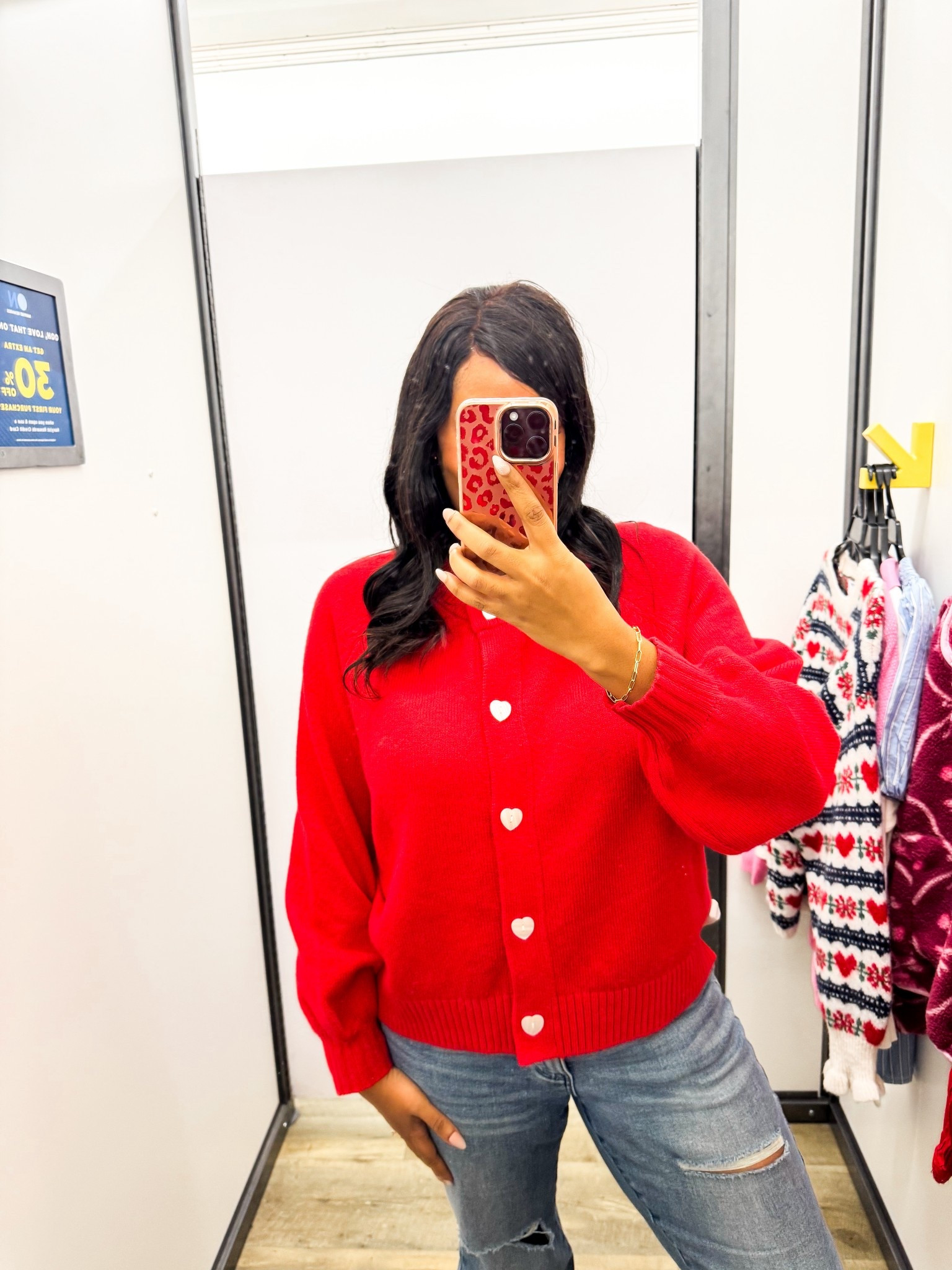 The heart buttons!! Super soft has a more relaxed fit I’m wearing size large. Perfect for Valentine’s Day ♥️

#LTKSeasonal #LTKMidsize