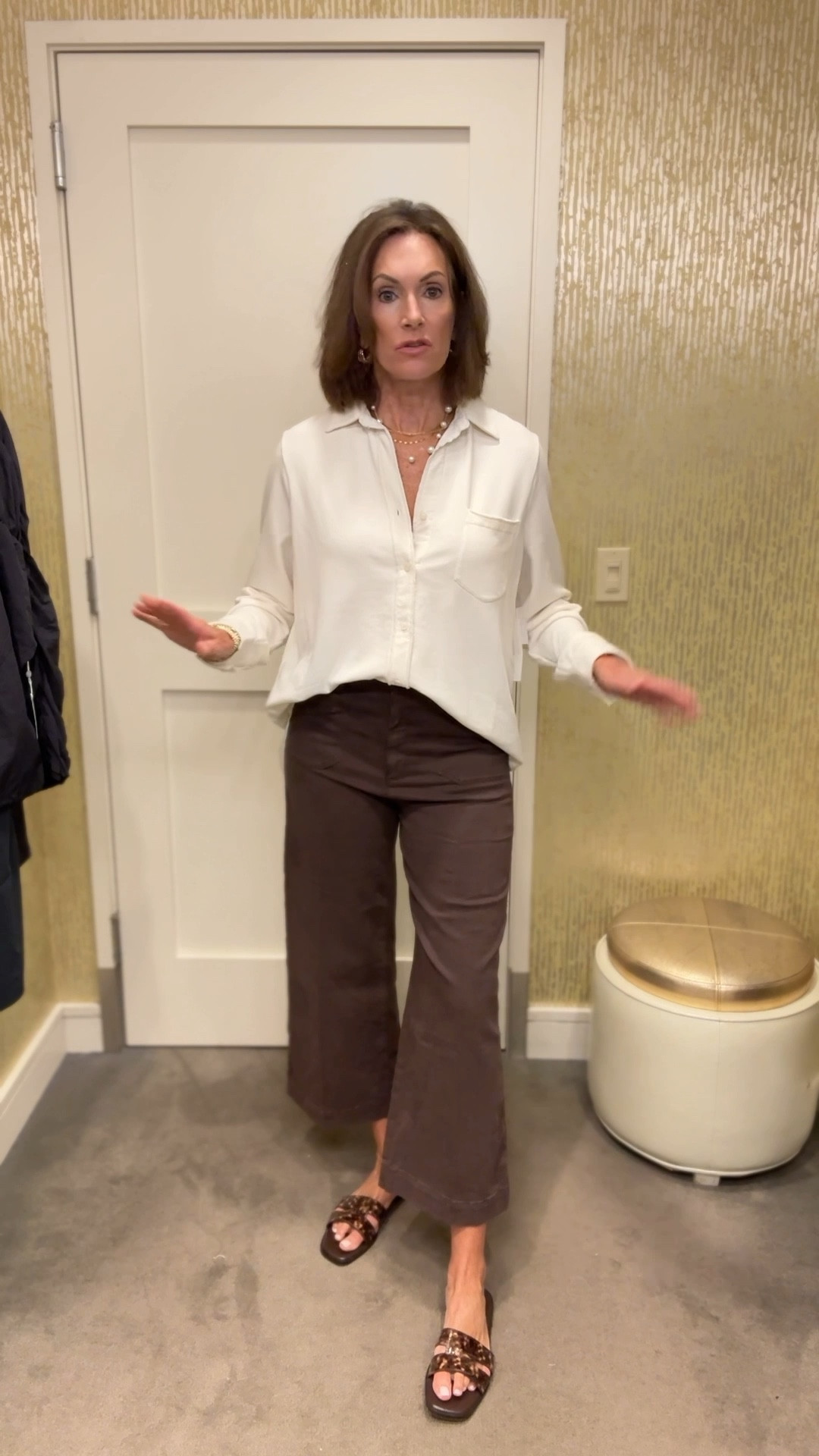 Jersey knit top - Large 
Brown premium denim - 29 

Fall outfits 

#LTKStyleTip #LTKSaleAlert