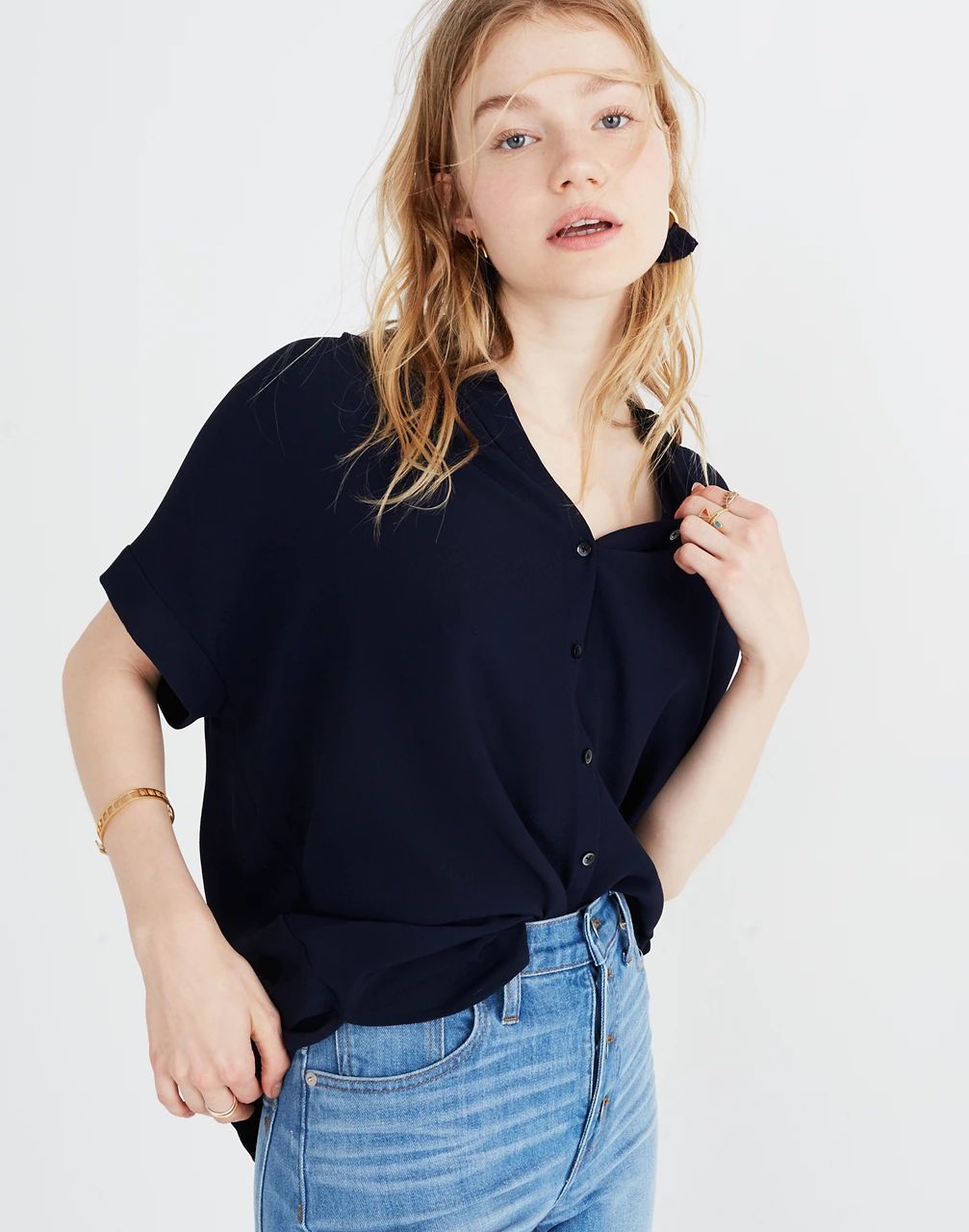 Central Drapey Shirt | Madewell