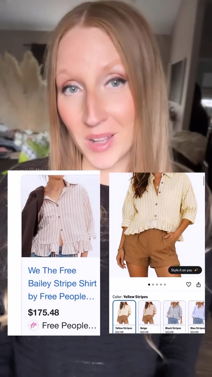 Another Designer Inspired Find
This is the perfect summer top!
Free People Vs Amazon 
These look so similar! 👀

#LTKcanada #LTKworkwear #LTKsummer