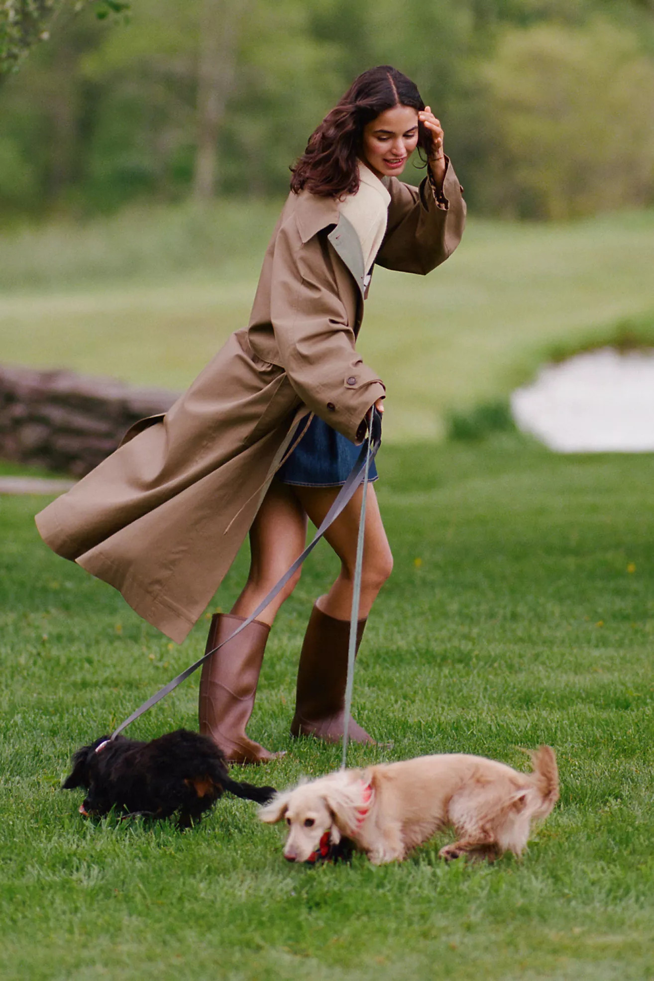 Damson Madder Camille Trench Coat | Anthropologie (US)