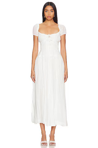 Free People Feeling Bonita Midi Dress in Ivory from Revolve.com | Revolve Clothing (Global)