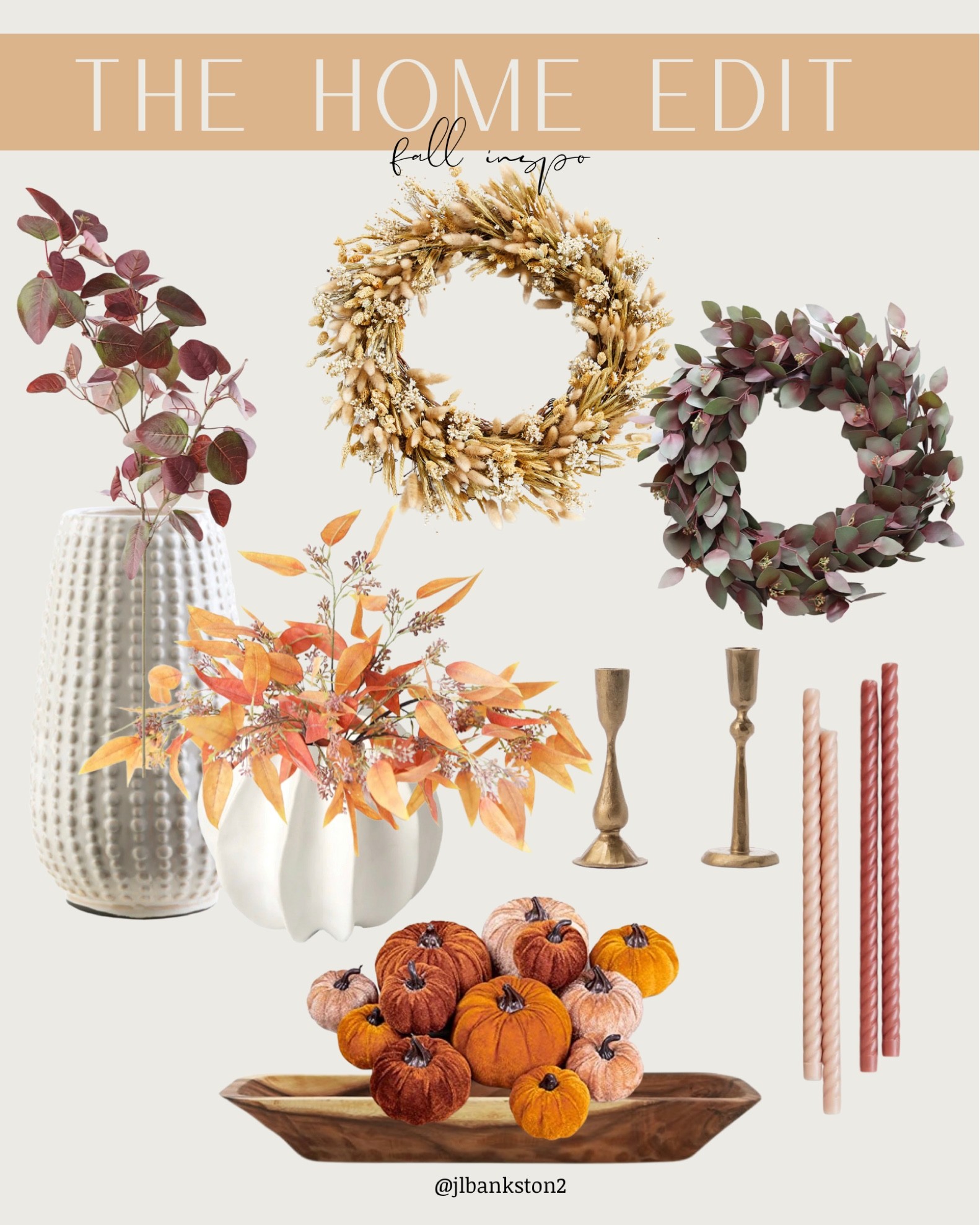 HOME EDIT - fall style 

Fall home decor, florals, greenery, vases, decorative bowl, faux plants, wreath, taper candles, candlestick, pumpkin, table decor, target, crate & barrel, McGee and co, amazon, afloral, stylemeghd

#LTKHalloween #LTKunder100 #LTKSeasonal