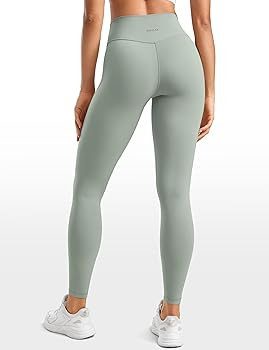 Womens High Waisted No Front Seam Lounge Yoga Legging 25" Workout Tummy Control Gym Yoga Pants | Amazon (US)