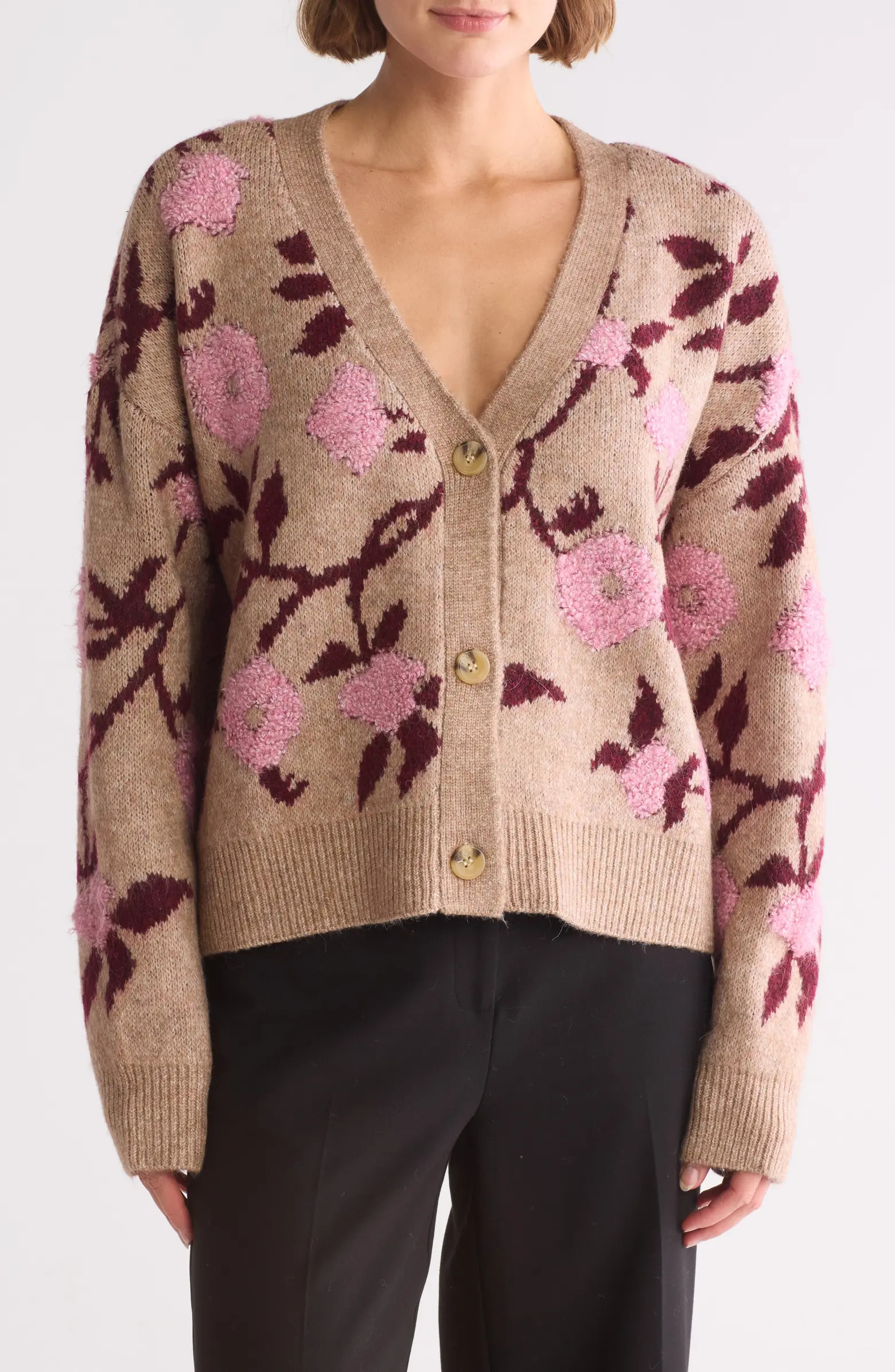 DR2 by Daniel Rainn Floral Cardigan | Nordstromrack | Nordstrom Rack
