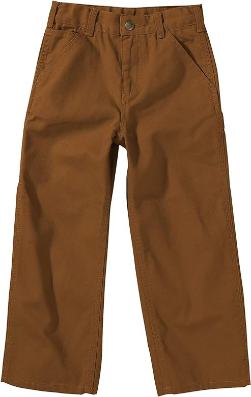 Carhartt Baby Boys' & Toddler Washed Dungaree Pants | Amazon (US)