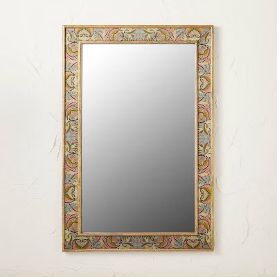 24" x 36" Printed Fabric Mirror - Opalhouse™ designed with Jungalow™ | Target