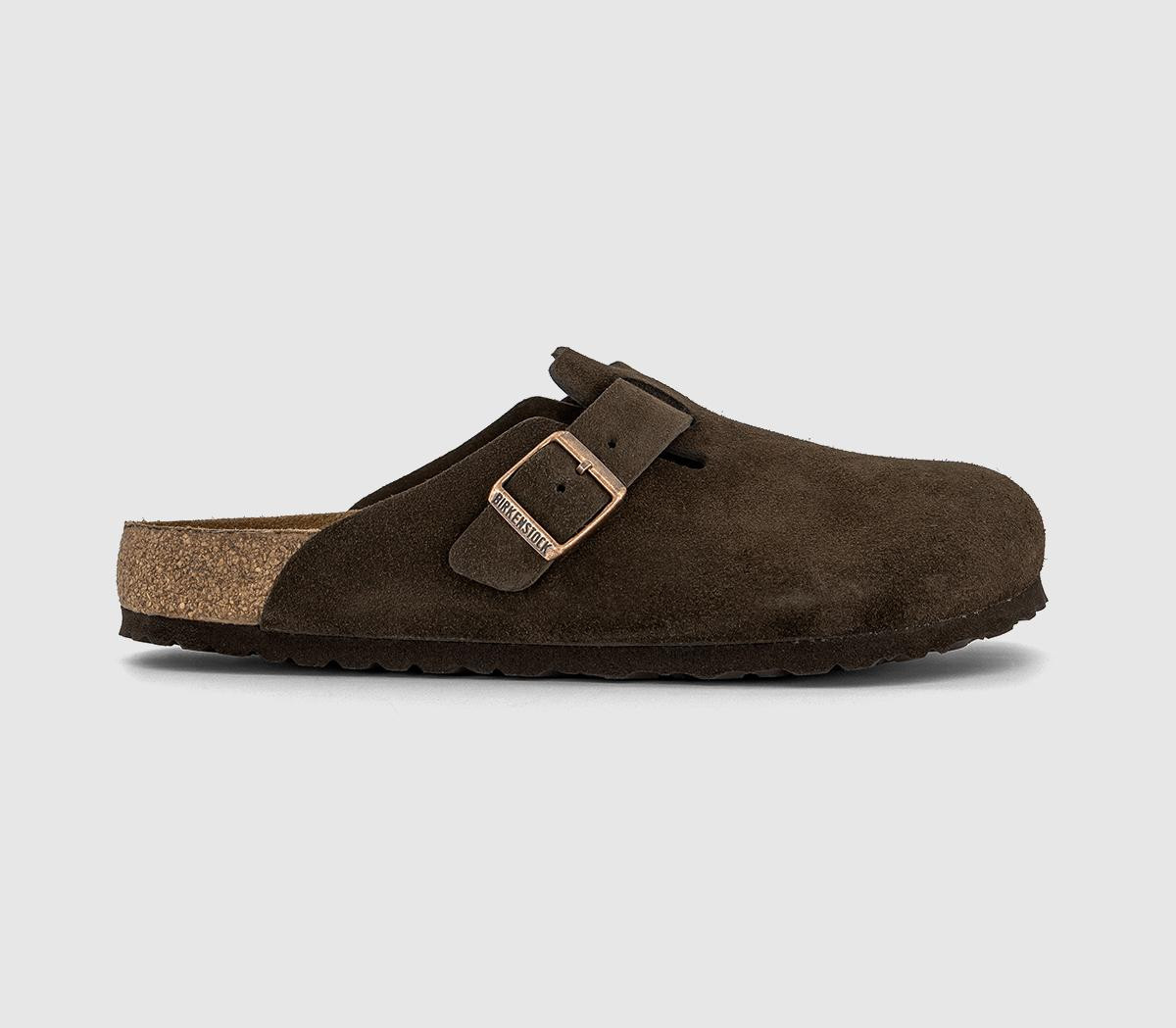 Birkenstock Mens Boston Clogs M Mocca In Brown, 9.5 | Office Shoes (UK)