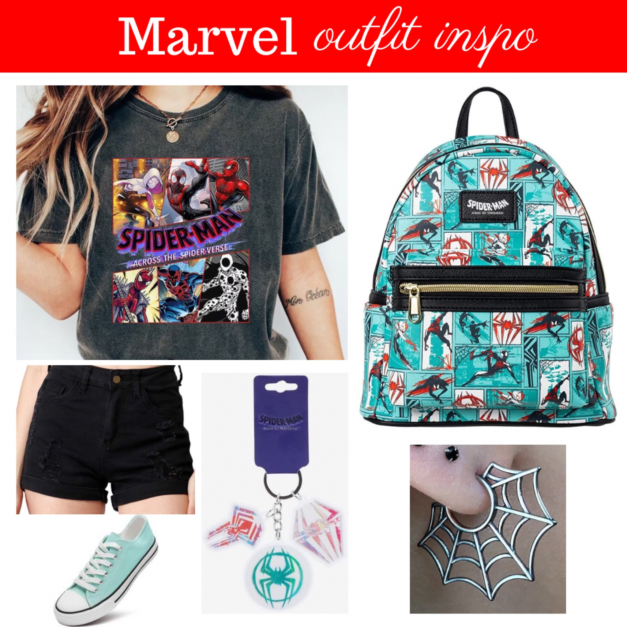 Spider-Man: Across the Spider-Verse outfit perfect for a day at the Disney Parks 

#disneyworld #disney #marvel #marveloutfit #spiderman #ghostspider #spiderpunk

#LTKunder50 #LTKfamily #LTKstyletip