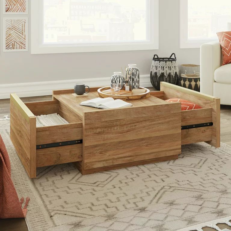 Sauder 427359 Manhattan Gate ? Finish Coffee Table - Sindoori Mango? Finish | Walmart (US)