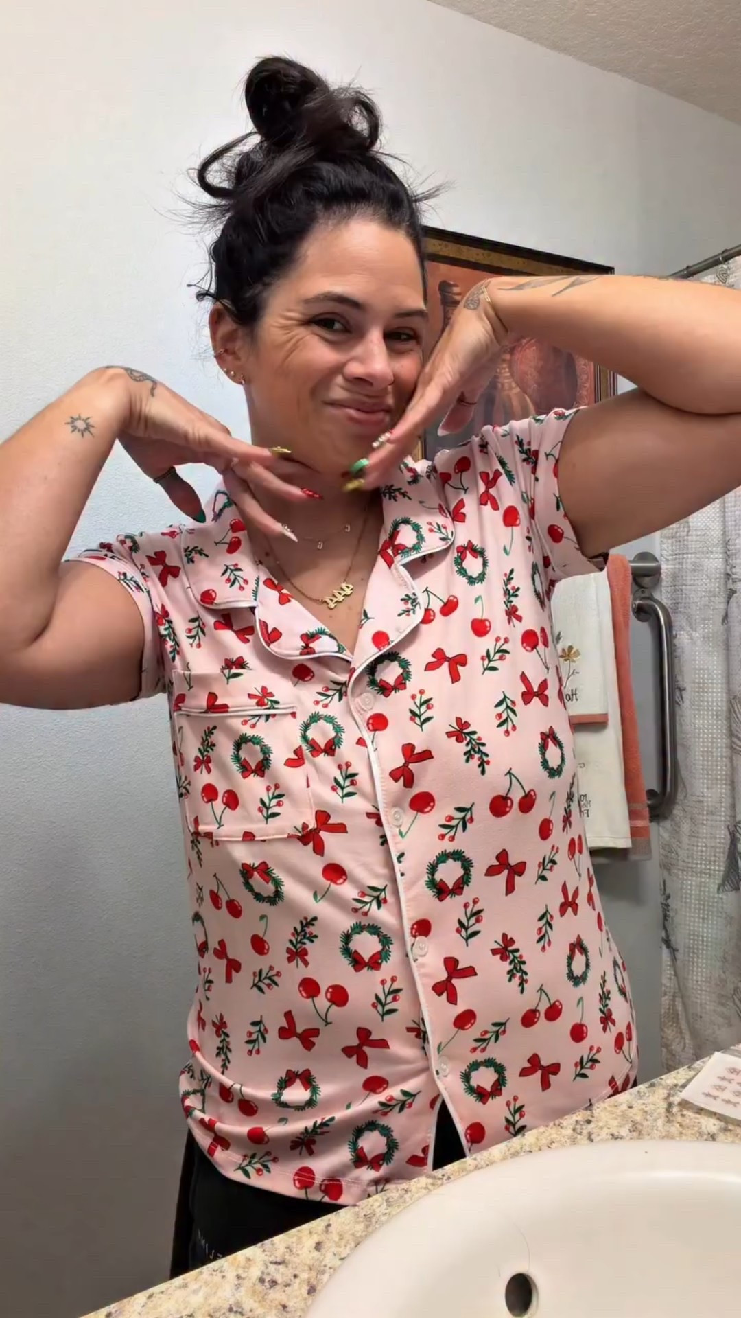 Christmas Eve mornings call for slow moments, cozy vibes, and a little festive skincare before the chaos begins 🤍🎅🏼 starting the day grounded, glowing, and soaking it all in.

#vlogmasday12 #christmasevevibes #holidaymorning #momlife #skincareroutine

Christmas Eve vlog, holiday skincare routine, cozy Christmas morning, mom morning routine, festive self care

#LTKvlog #LTKHoliday #LTKselfcare