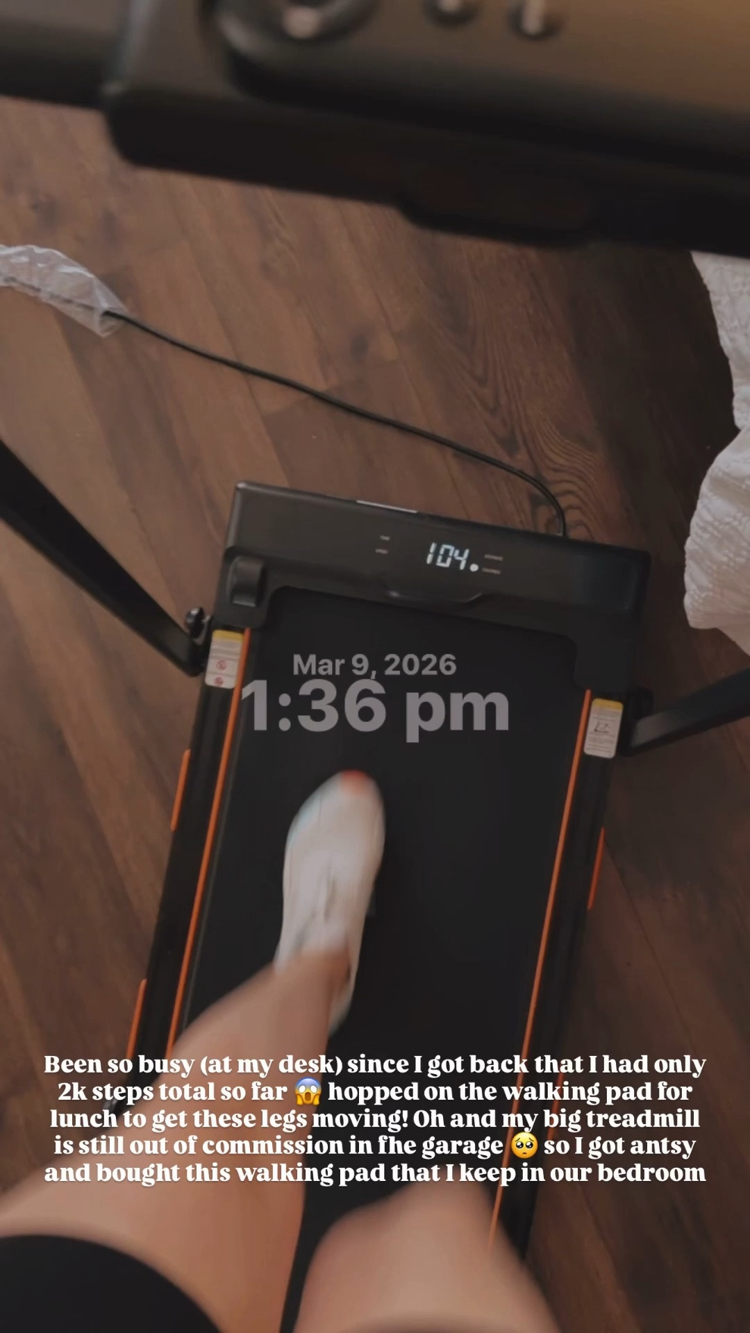 Fleek walking pad with removable handles

#LTKselfcare #LTKmomlife #LTKfitnessgoals