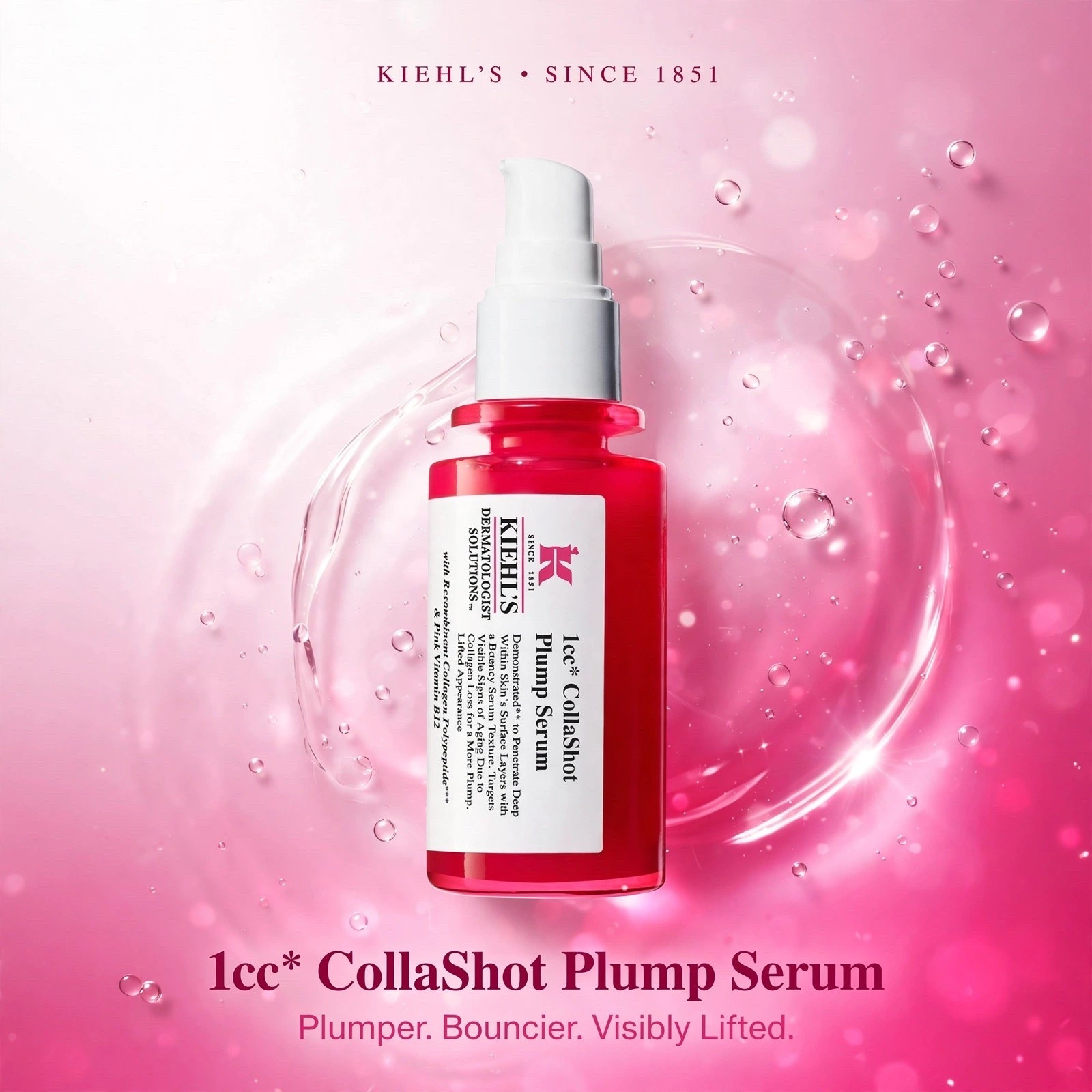 That plump, bouncy bounce-back? It’s real. 💦 
Kiehl’s 1cc* CollaShot Plump Serum is formulated to penetrate deep within skin’s surface layers, targeting visible collagen loss for a more lifted, plumper look.
Recombinant Collagen Polypeptide + Pink Vitamin B12 ✨
*1cc = one collagen shot in every bottle.
Get the plum today
 #Kiehls #skincareover40

#LTKBeauty #LTKselfcare #LTKOver40
