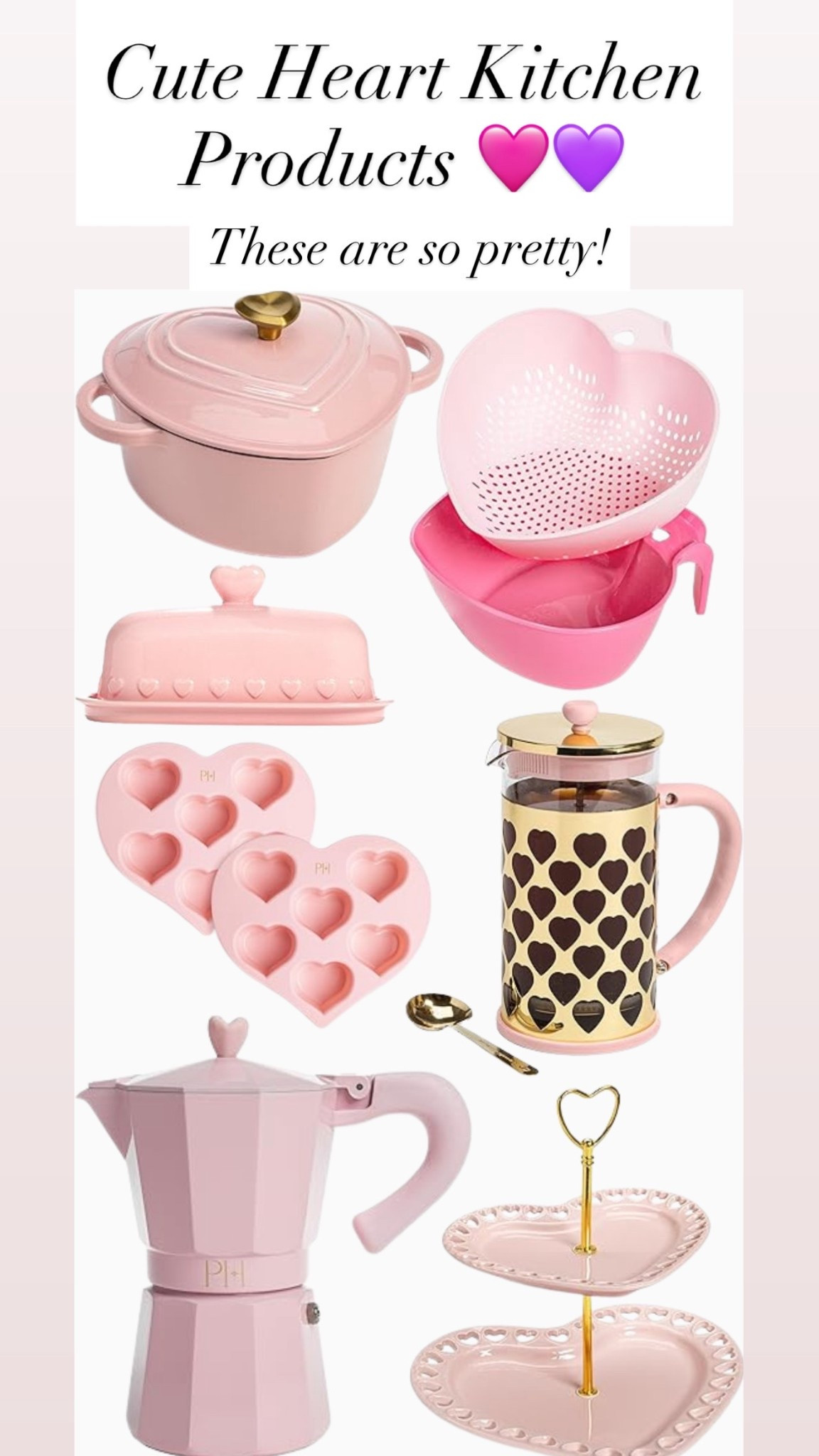 Heart kitchen products for Valentine’s Day 🩷💜

#LTKHome
