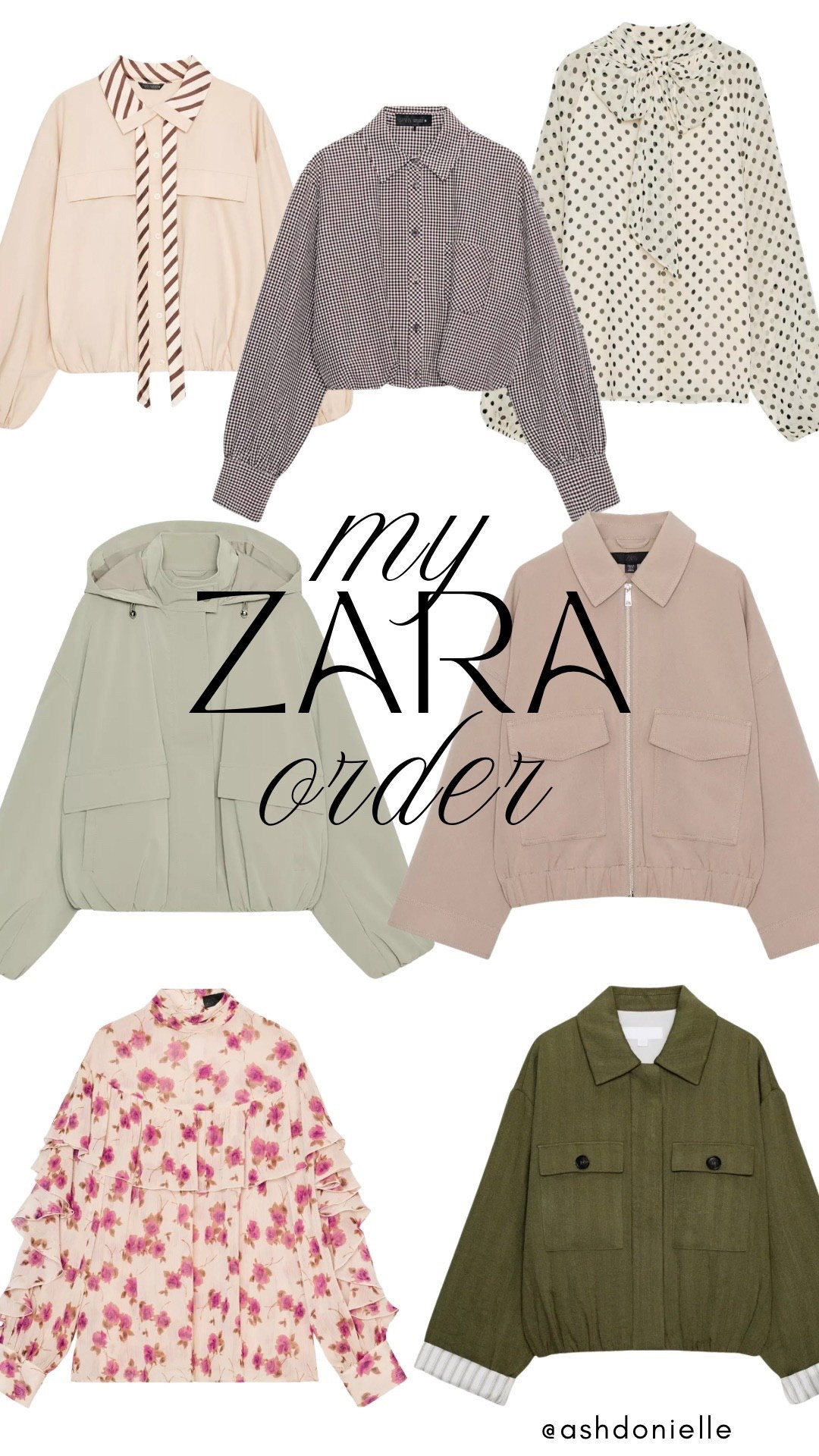 My latest Zara order! 

#LTKSeasonal #LTKSpringSale #LTKgrwm
