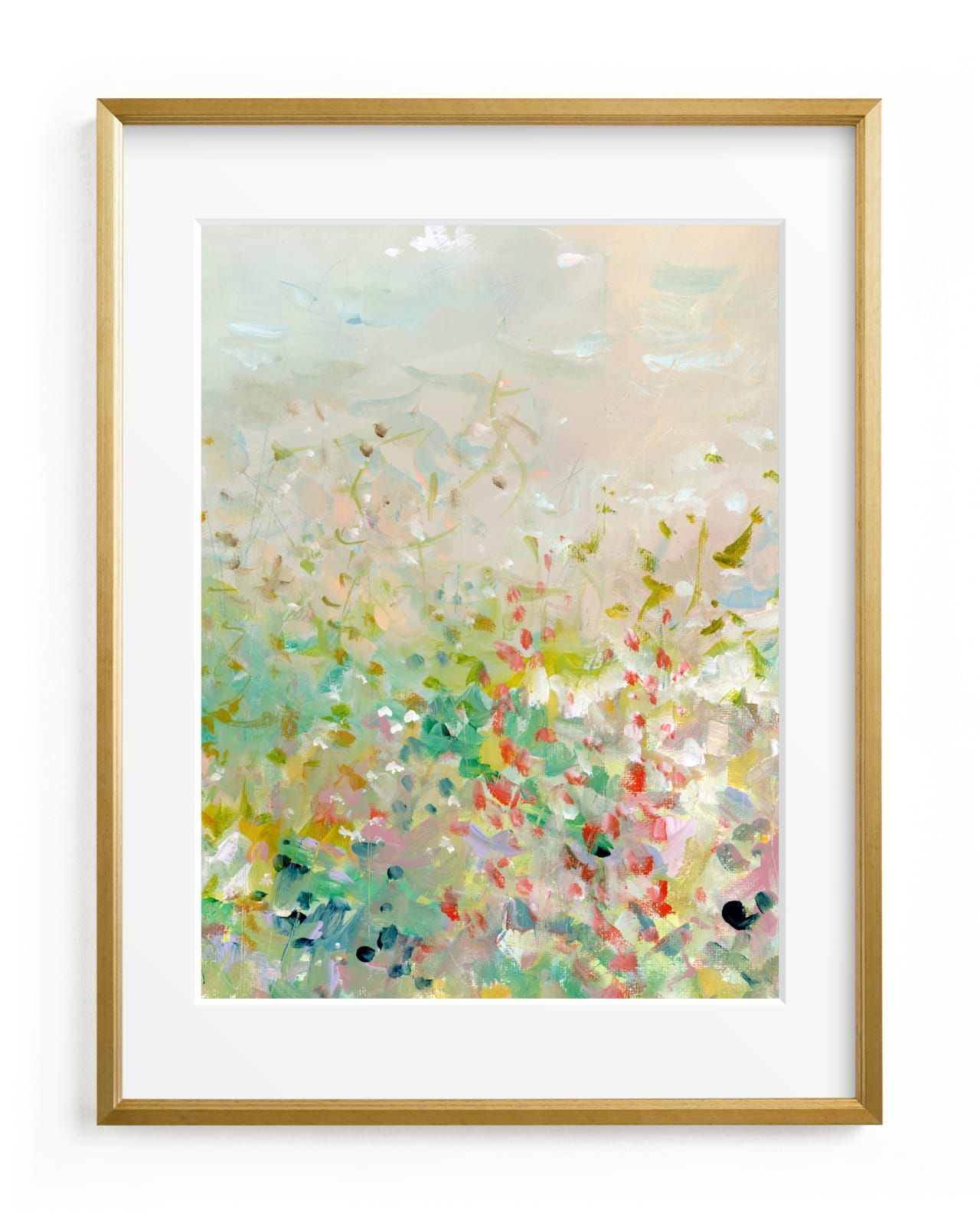 "English Garden II" - Painting Limited Edition Art Print by Lindsay Megahed. | Minted