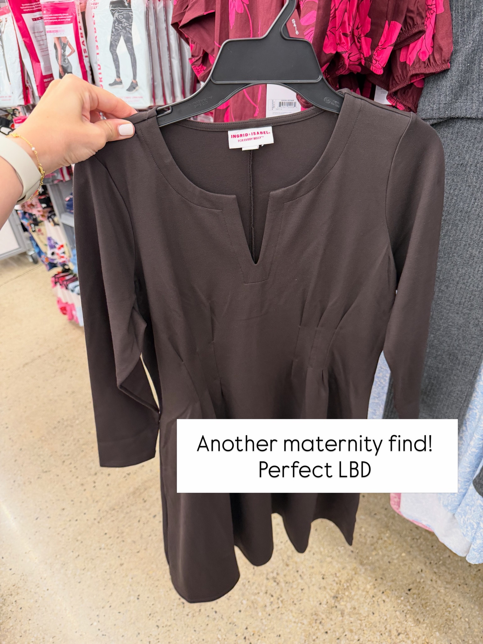 Walmart maternity dress, the perfect LBD!

#LTKBump