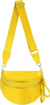FEIBOON Spacious Nylon Crossbody Bag Bum Bag Handbags Wallets Purses Trendy Shoulder Bag for Wome... | Amazon (US)