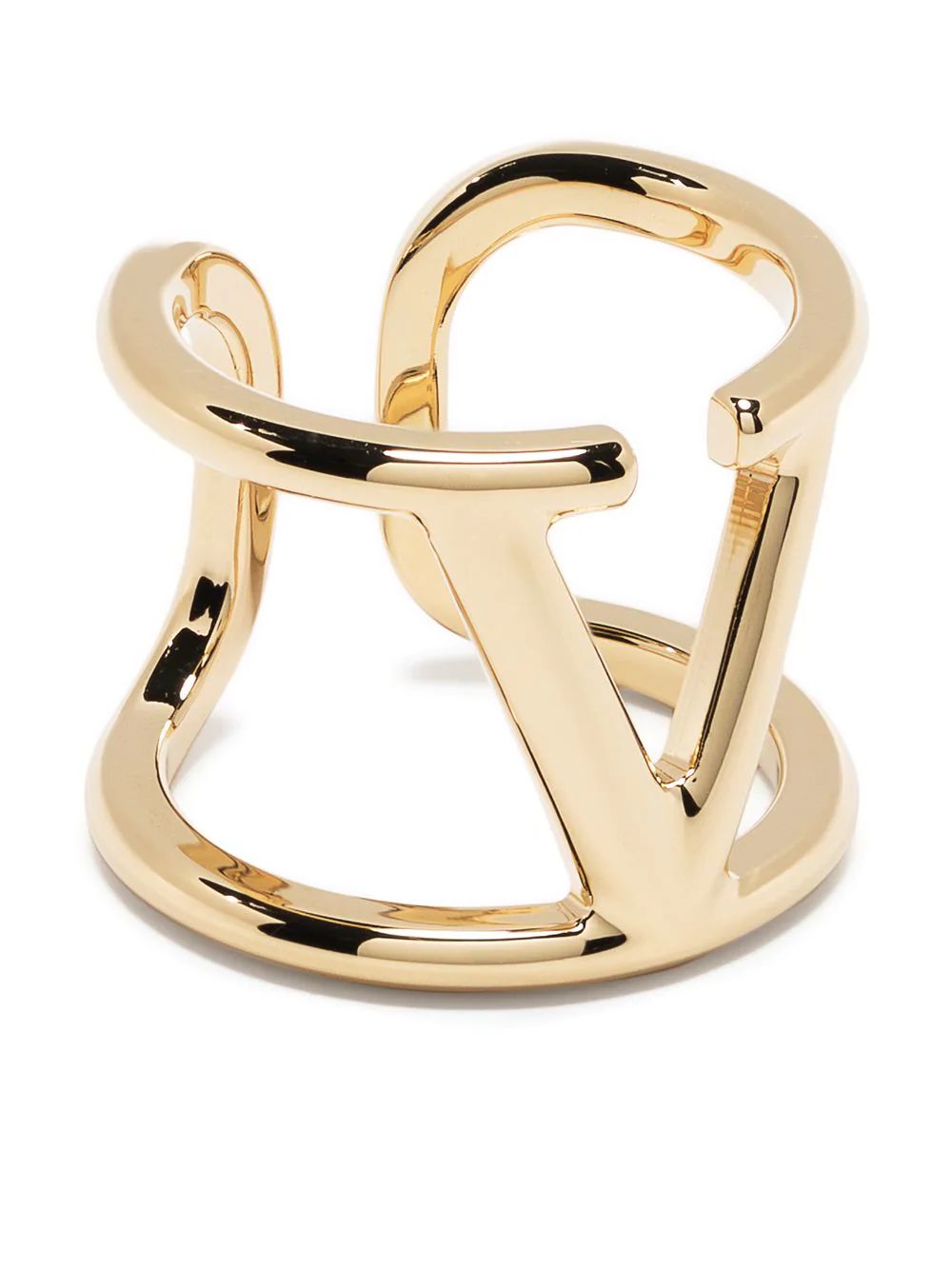 VLogo Signature cuff ring | Farfetch Global