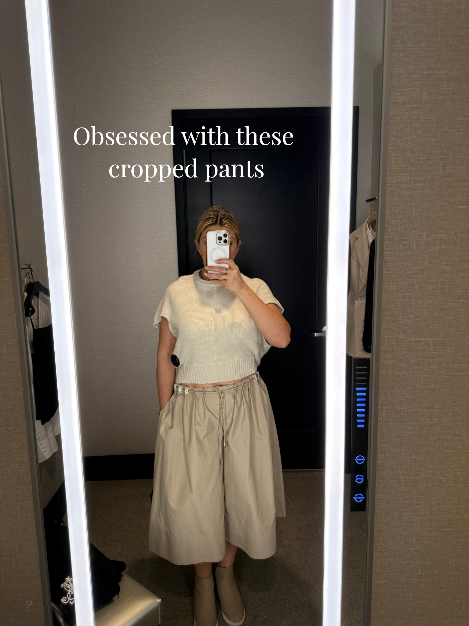 I need these cropped pants! They were so high quality and extremely comfortable. The belt detail is exquisite!


#LTKOver40 #LTKvlog #LTKMidsize