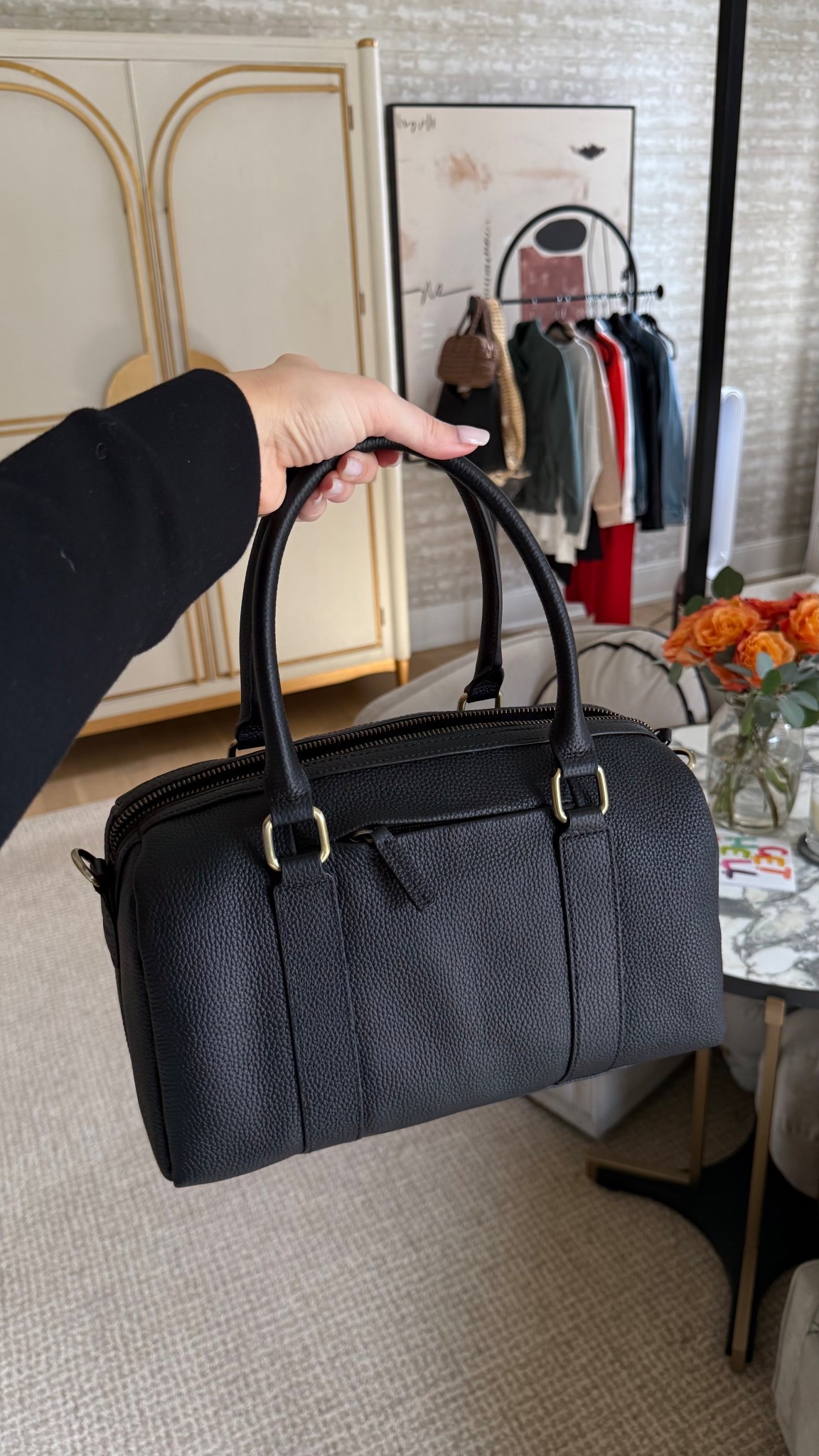 The Camden Bag from Andar. She’s perfect! 

#LTKootd #LTKspring #LTKspringtrends