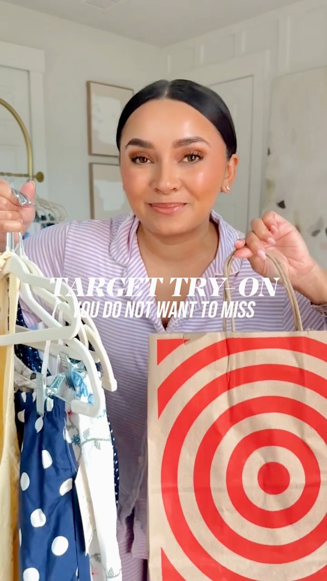 Target Summer Try On - New Arrivals!
For reference: I’m 5’0, petite, 32b bra size, and 2/26 in bottoms, pear shaped. 
*Everything I share is unaltered! TTS means true to size. Between size 5-6.5 in shoes

Floral tank size xxs TTS
Floral pull on pants size xs TTS
Clear heels size 5 TTS

White sleeveless top size xxs TTS
Red gingham pants size 26 regular TTS
Clear sandals size 5.5 TTS

Blue polka dot top size xs TTS
Blue polka dot pants size 2 regular - could have sized down a size!
Clear heels size 5 TTS

Blue polka dot top size xs TTS
Blue polka dot skirt size xs TTS
Clear heels size 5 TTS

Pink floral dress size xxs TTS
Tan sandals size 5.5 TTS

White dress size xxs TTS
Brown sandals are Hermes, similar linked



Spring outfits 2026
Graduation dresses
Country concert outfits
Vacation outfits beach
Date night outfits
Spring dresses
Summer outfits

#LTKgrwm #LTKootd #LTKPetite
