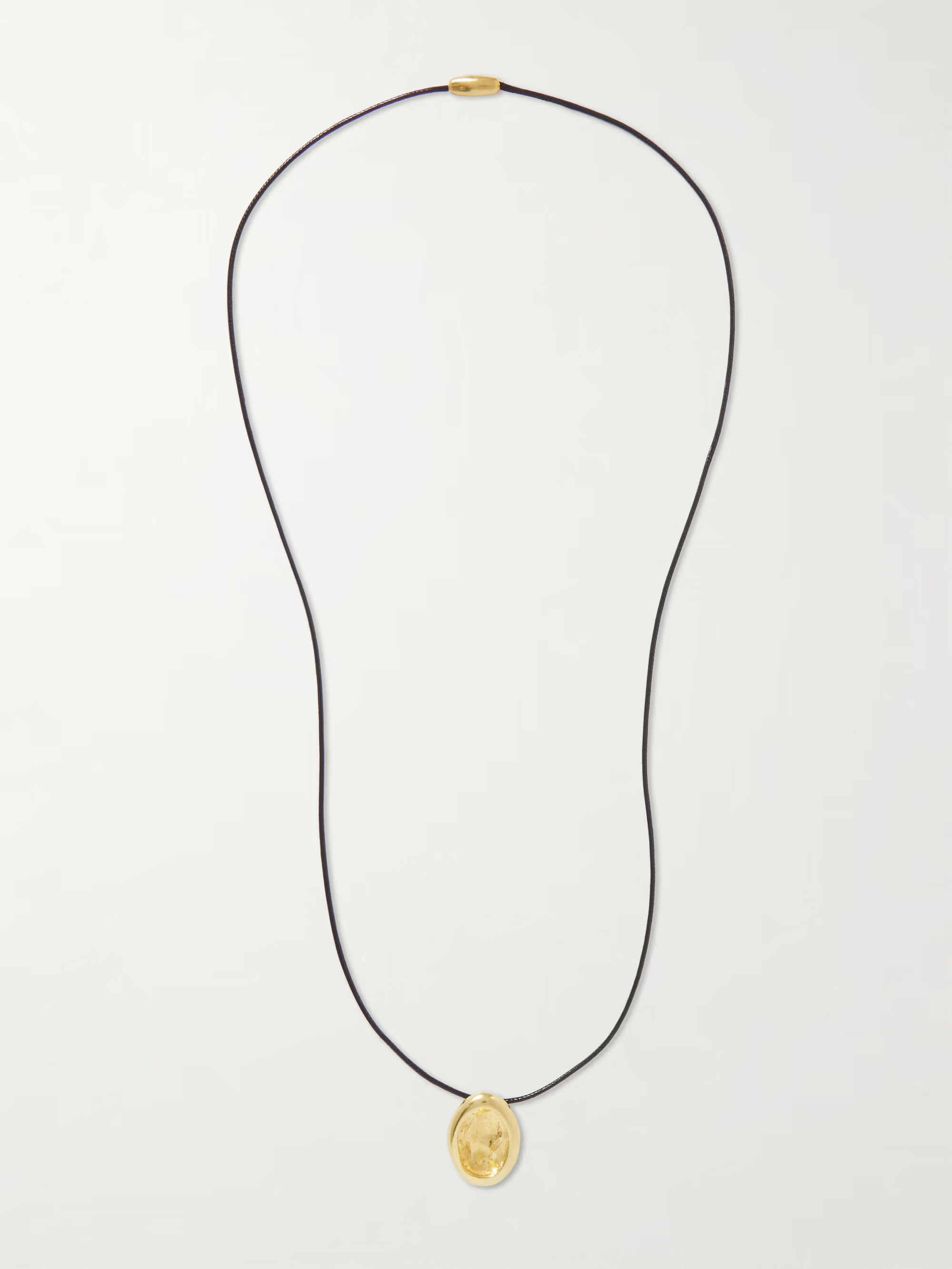 Aesop gold-plated and cord necklace | NET-A-PORTER (UK & EU)