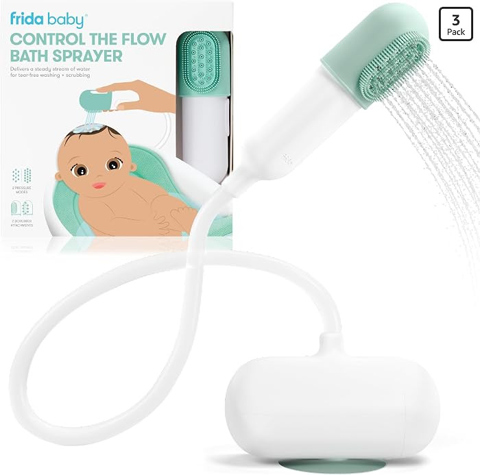 Frida Baby Control The Flow Bathtub Sprayer Attachment for Baby Bathtub, Shower Head with Scalp M... | Amazon (US)