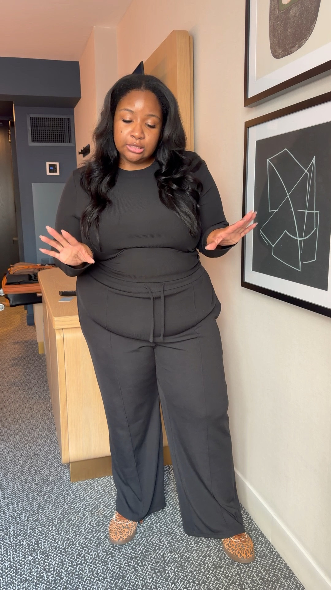 Forgot to share my easy travel/ airport outfit headed to NYFW. I’m wearing a XXL in the Amazon set & my adidas leopard shoes from Macy’s!

Plus size airport outfit. Plus size travel outfit. Amazon two piece set. Plus size Amazon outfit.

#LTKNYFW #LTKPlusSize #LTKTravel