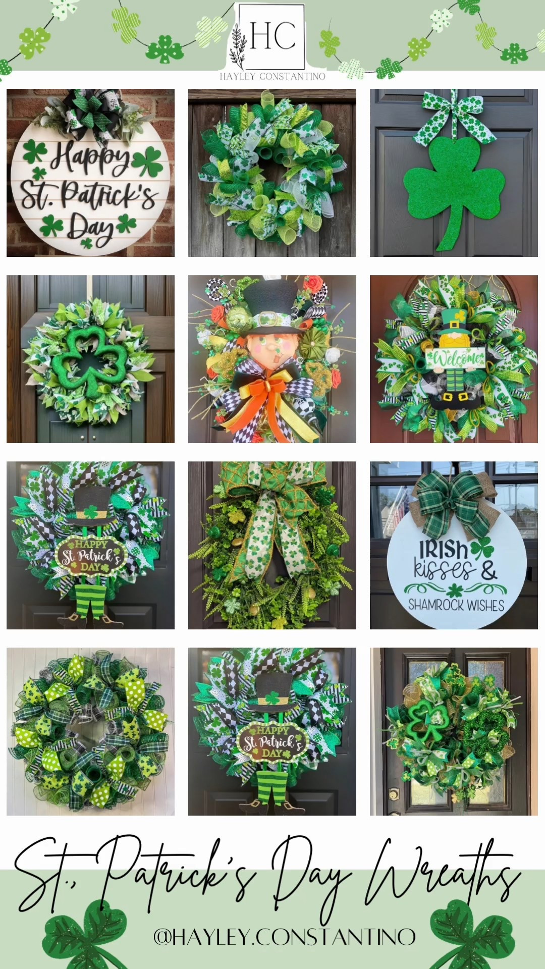These handmade wreaths are pure Irish charm—crafted with heart, a wink of whimsy, and just the right bit of luck o’ the Irish sprinkled in. Each one feels like it was kissed by a leprechaun and finished with a cuppa and a whole lotta love. No mass-produced nonsense here—these are one-of-a-kind lovelies that make your front door say “You’re very welcome” before anyone even knocks.
Why you’ll fall head over heels:
Handmade & heartfelt – stitched together with care, not rushed off a factory line
Perfectly festive but still classy – a bit of craic without being over the top
Timeless Irish charm – think cozy cottages, green hills, and a touch of magic
Built to last – sturdy enough to see you through many a season
Where they shine:
Front doors (obviously—let the neighbours be jealous 😏)
Entryways that need a wee pop of personality
Mantels, kitchens, or anywhere crying out for a bit of Irish cheer
Even indoors if you’re feeling bold—because why not?
These wreaths are for the woman who loves tradition with a twist, who believes décor should feel warm, welcoming, and a little bit magical. Hang one up and suddenly your home feels like it’s ready for a proper gathering—music playing, kettle on, and stories flowing.
Go on now… treat yourself. After all, what’s meant for you won’t pass you by ☘️

#LTKSeasonal #LTKstorytime #LTKHome